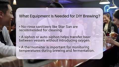 What Equipment Is Needed for DIY Brewing? | The Pint Guy