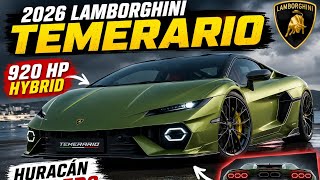 2026 Lamborghini Temerario Review – 920HP Hybrid Supercar That Changes Everything! 🔥