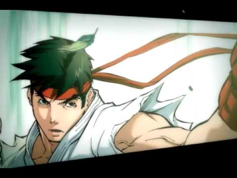 Street Fighter: Round One - FIGHT! animated comic clip