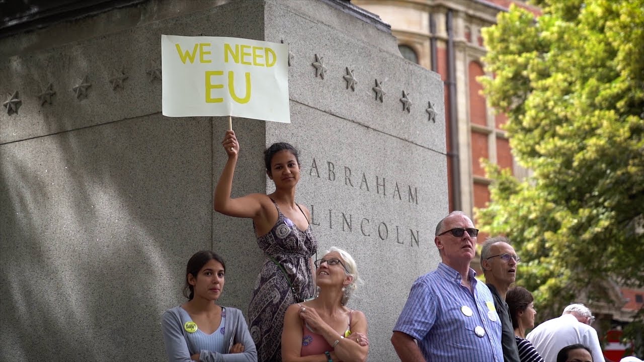 March for a People's Vote - Anti-Brexit Rally - London June 2018