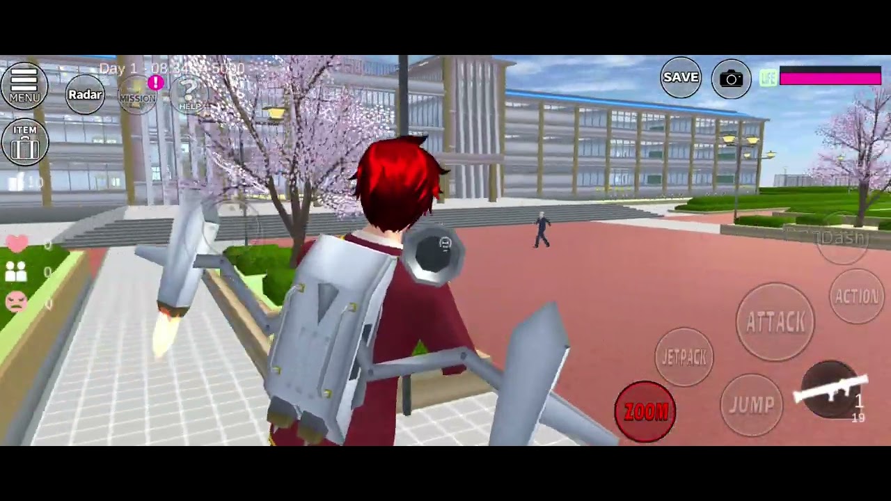 樱花校园模拟器 冲冲冲！