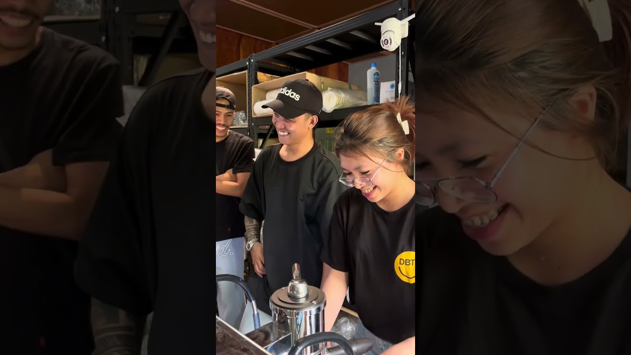 Barista training session