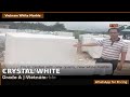 Crystal White Marble Blocks from Vietnam | Grade A Lao Cai Export 2026