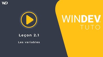 Tutoriel WINDEV : Leçon 2.1. Les variables