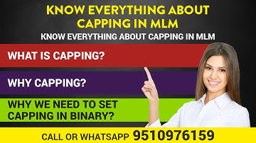 What is Capping in MLM? | Why Capping required in Binary MLM Plan? | YAKS Group