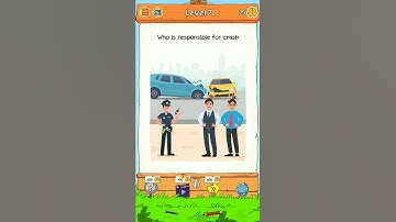 Braindom 2 Riddle Level 71 Who is responsible for crash, Solution Walkthrough
