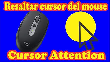 COMO PONER un CIRCULO de color al CURSOR 🖱️ Para WINDOWS - GRATIS Resaltar cursor del mouse