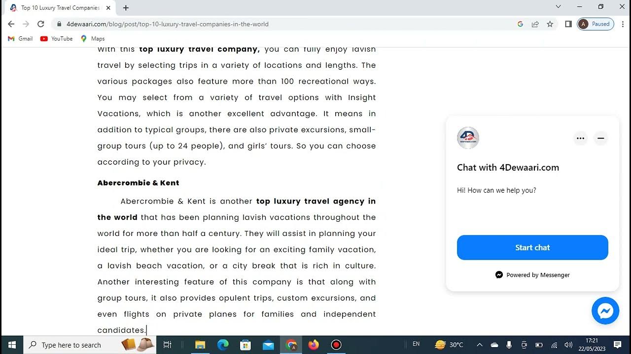 Top 10 Luxury Travel Companies in the World YouTube