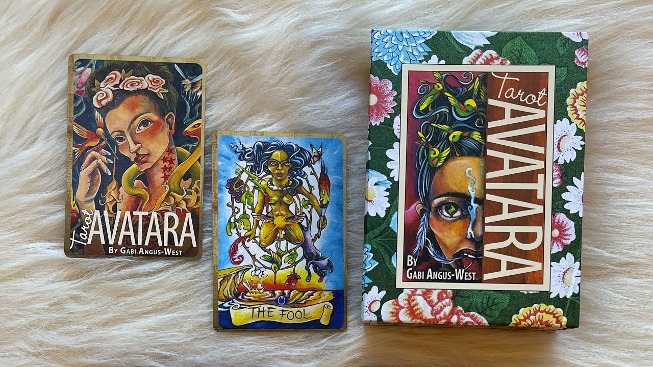 Quick Flip Thru of Tarot Avatara by Gabi Angus-West