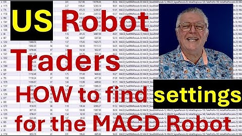 US Forex Traders: Good News. Find Great Robot settings using this technique.
