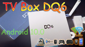 Новинка TV Box DQ6 с внешней антенной на Android 10,0 А есть ли смысл? Обзор