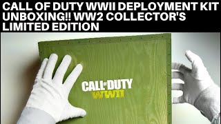 Call Of Duty Wwii Deployment Kit Unboxing Ww2 Collectors Limited Edition