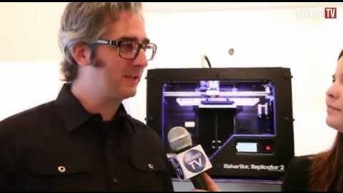 Makerbot Lands In Manhattan: See Their New 3D Printer In Action