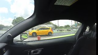 2020 5.0 Mustang 10 Speed VS Stage 3 Focus ST 1/4 Mile Drag Race