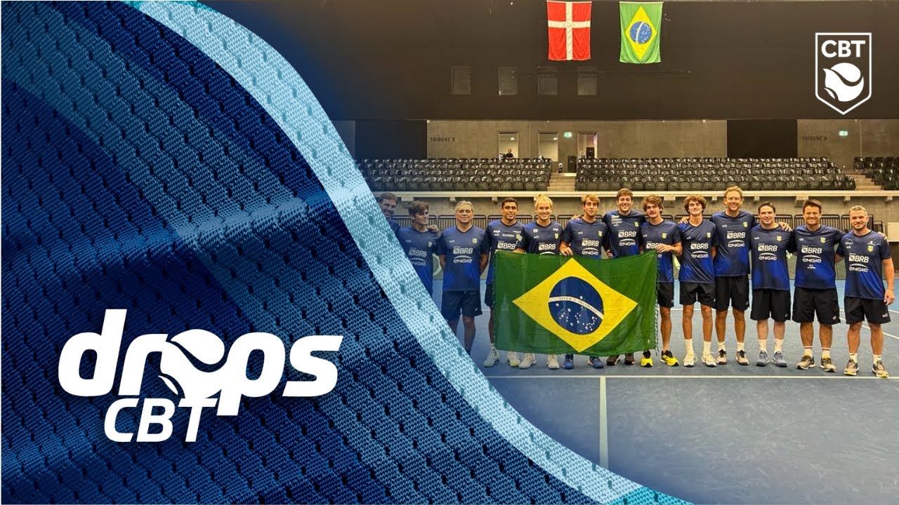 Brasil passa pela Dinamarca por 3 a 0 na Copa Davis de tênis