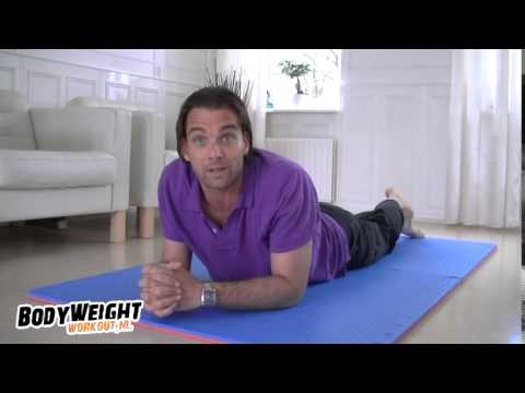 Plank oefening voor Beginners -- Half Plank en Regular Plank