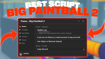 The *BEST* Big Paintball 2 Script 🔫 | Aimbot, Hitbox Expander, All Guns, & MORE!