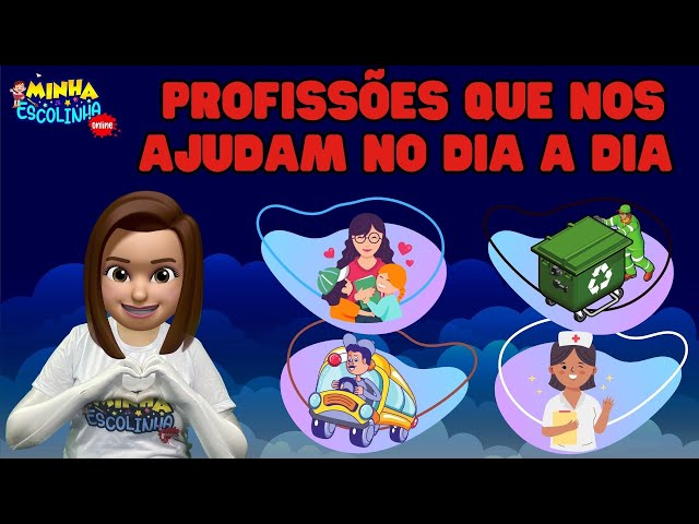 Profissões que nos Ajudam no Dia a Dia G5 - Educação Infantil - Atividades para Crianças