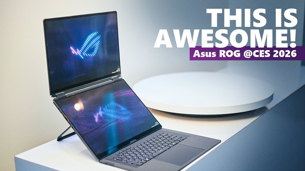 CES 2026 ASUS ROG Zephyrus G14 G16 va Duo ra mat