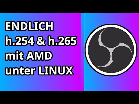 Using OBS with an AMD GPU on Linux || obs-gstreamer || h.264 & h.265 without AMF