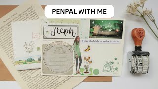 🍃 penpal with me green theme | maiden manila