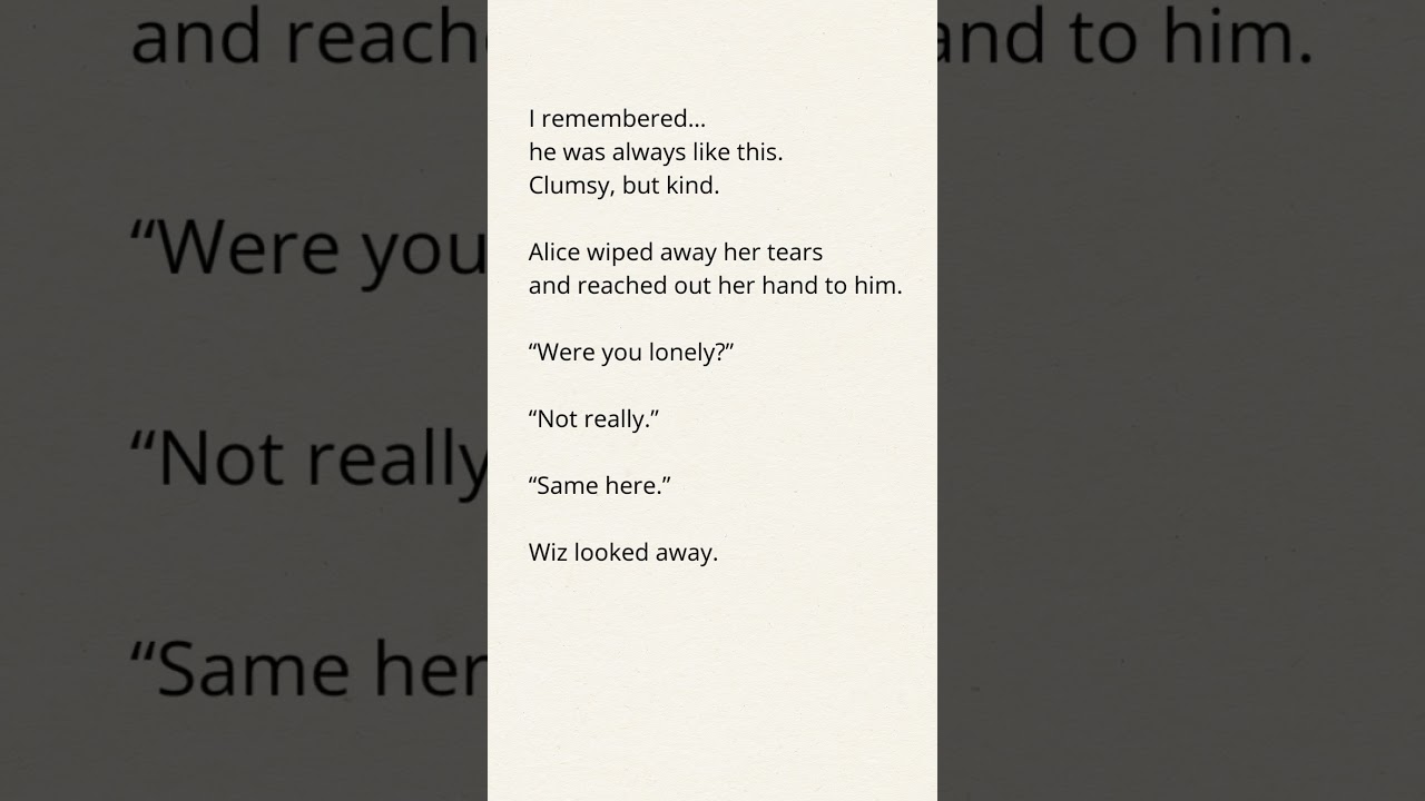 Alice in Neverland #18 Story Prompt Challenge #66