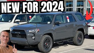 NEW For 2024 Model Year  First Look At Toyota 4Runner In Underground Color