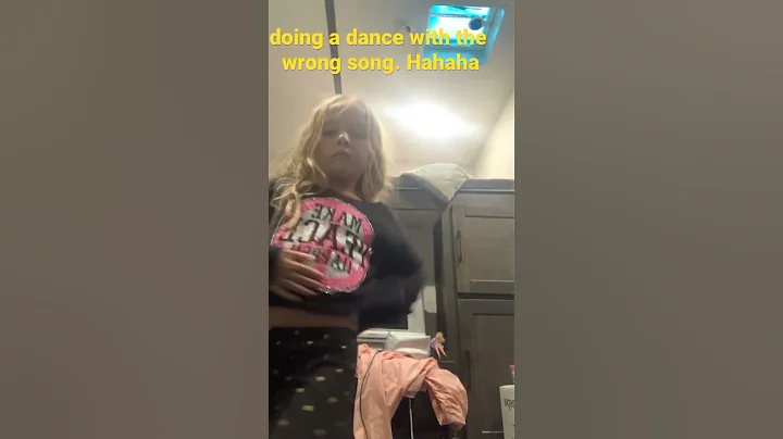 I did a dance with the wrong song