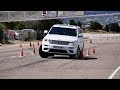 Jeep Grand Cherokee 2017 - Maniobra de esquiva (moose test) y eslalon | km77.com