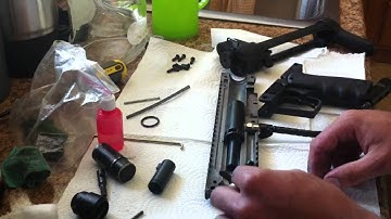 BT-4 combat disassembly cleaning plus assembly