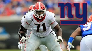 NEW YORK GIANTS SELECT OT ANDREW THOMAS 4TH OVERALL