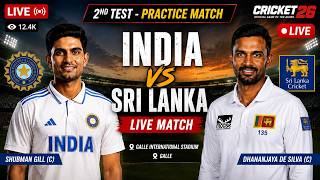 IND vs SL LIVE 🔴 2nd TEST | INDIA vs SRI LANKA LIVE MATCH | Practice Match | #shorts