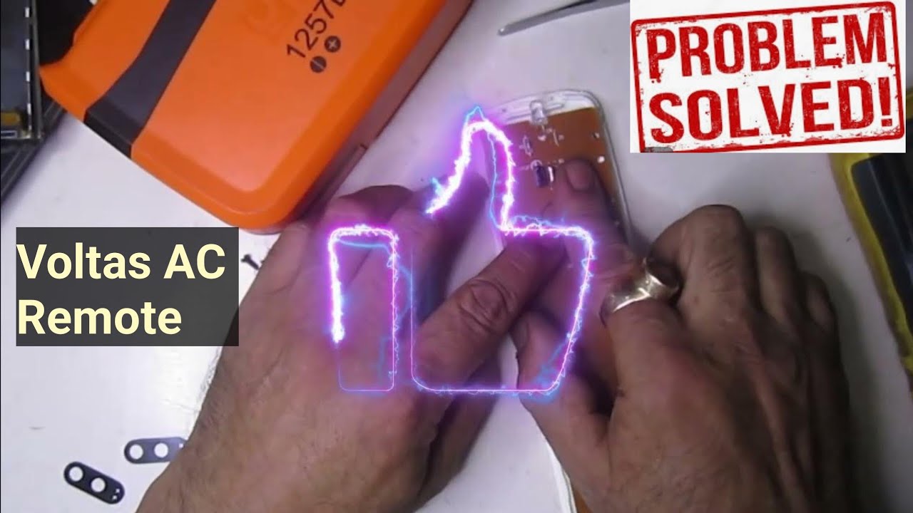 Voltas AC Remote Repair Quick and Easy Solutions YouTube