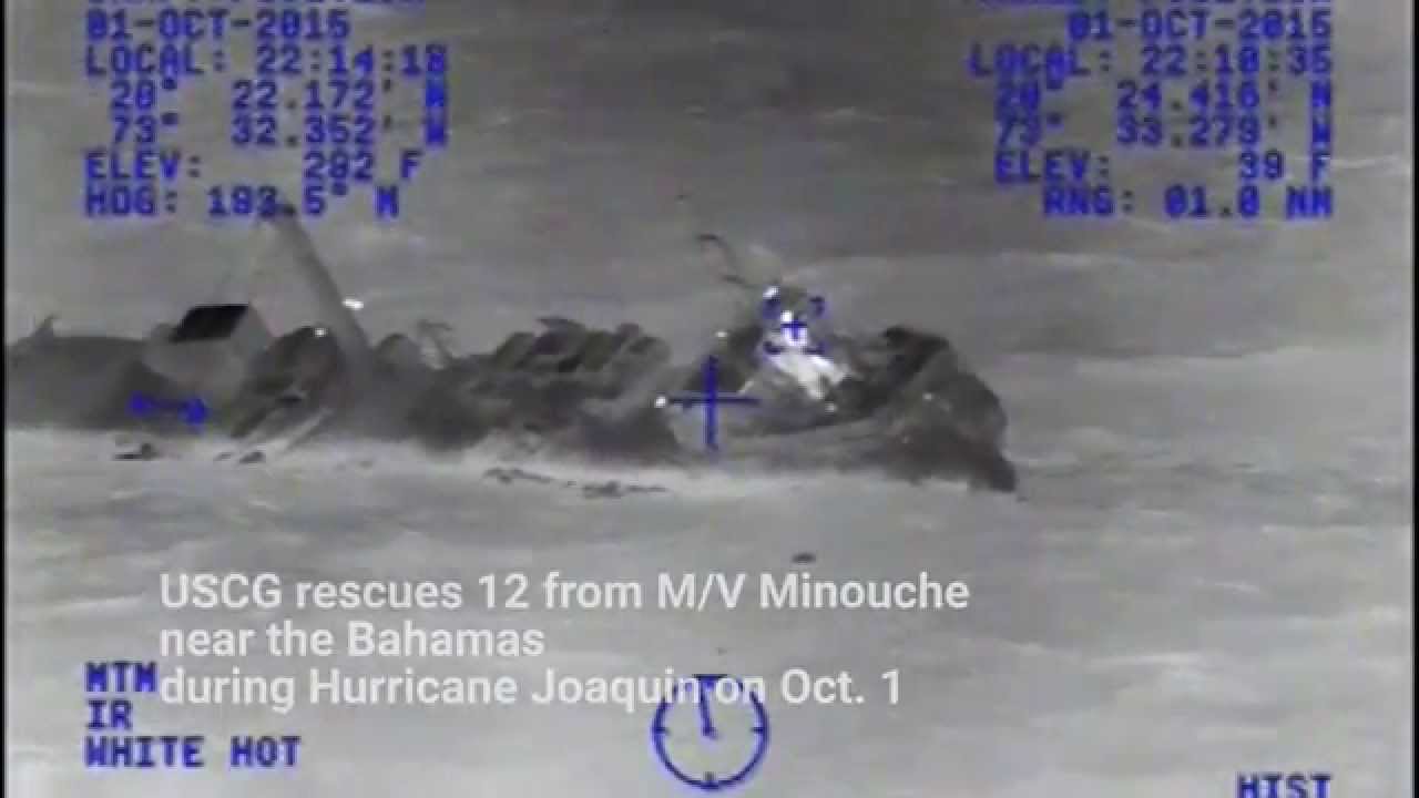 US Coast Guard search for El Faro; 12 rescued from MV Minouche