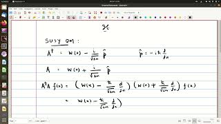 Introduction to SUSY QM - lecture 01