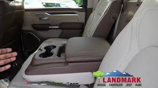 2021 Dodge Ram Laramie Back Seat Storage and Features