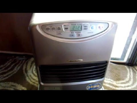 How To Operate A Kerosene Stove In Japan + Error Messages!