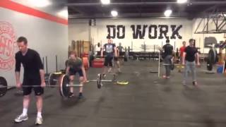 Hang Clean Pull + Below Knee Pause Clean