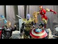 stop motion avengers endgame final battle