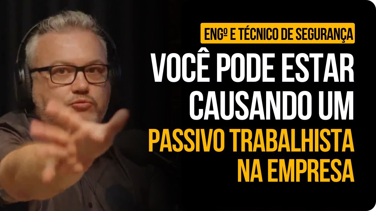 VOCÊ PODE ESTAR PREJUDICANDO A EMPRESA OLHANDO SÓ O EPI - YouTube