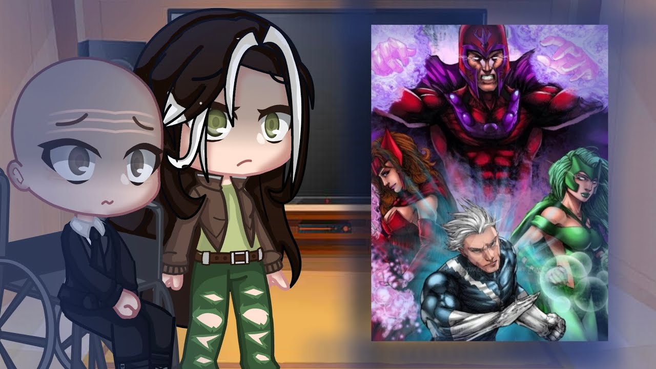 X-Men react to The Maximoff Family Pt:2|*|GCRV|*|Mintybubblesx|*|