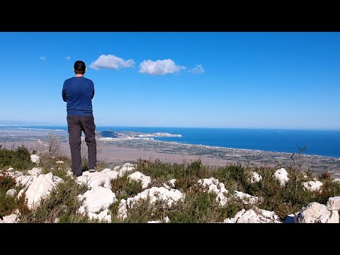 Drone Footage Tavernes de la Valldigna - Great Hike South of Valencia