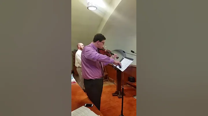 "Morning Has Broken" played on violin