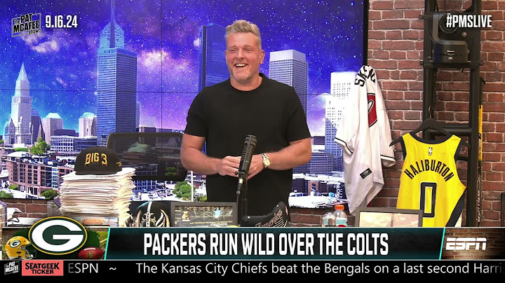 The Pat McAfee Show Live | Monday September 16th 2024