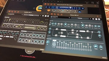 Koshiba Gate Sequencer & Yukawa Multi-Tap Delay - Amazing Together - Live iPad Demo