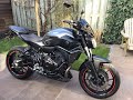 Yamaha MT 07 Modifications