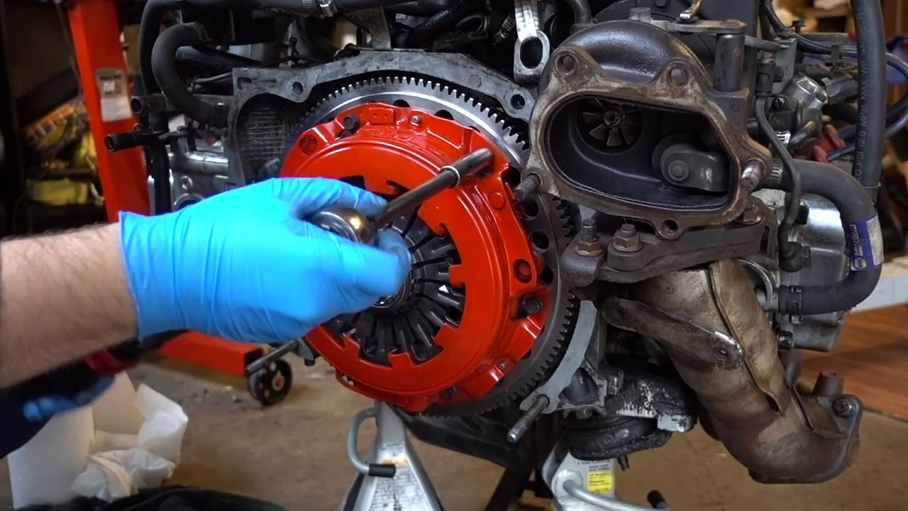 Subaru Clutch Install EJ22T YouTube