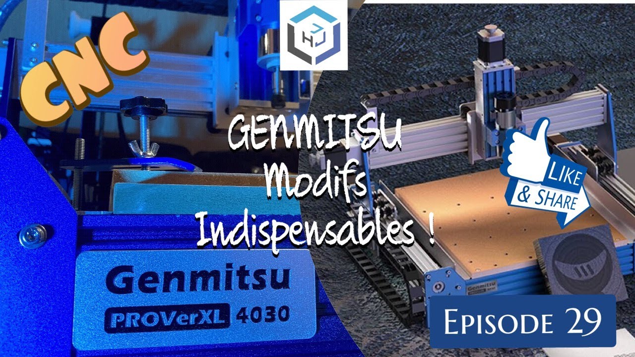 CNC Genmitsu : Mods indispensables 