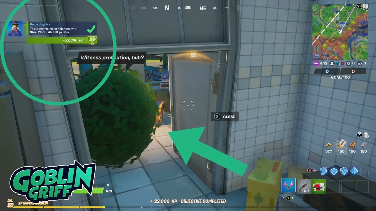 How to Don a Disguise | Fortnite Quick Challenge