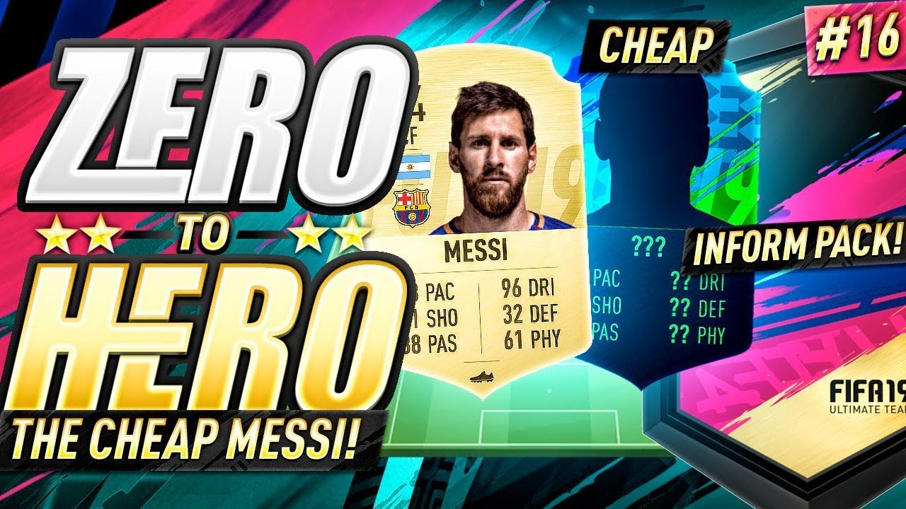 fifa 19 pack opening online THE CHEAP MESSI!! FIFA 19 ZERO TO HERO